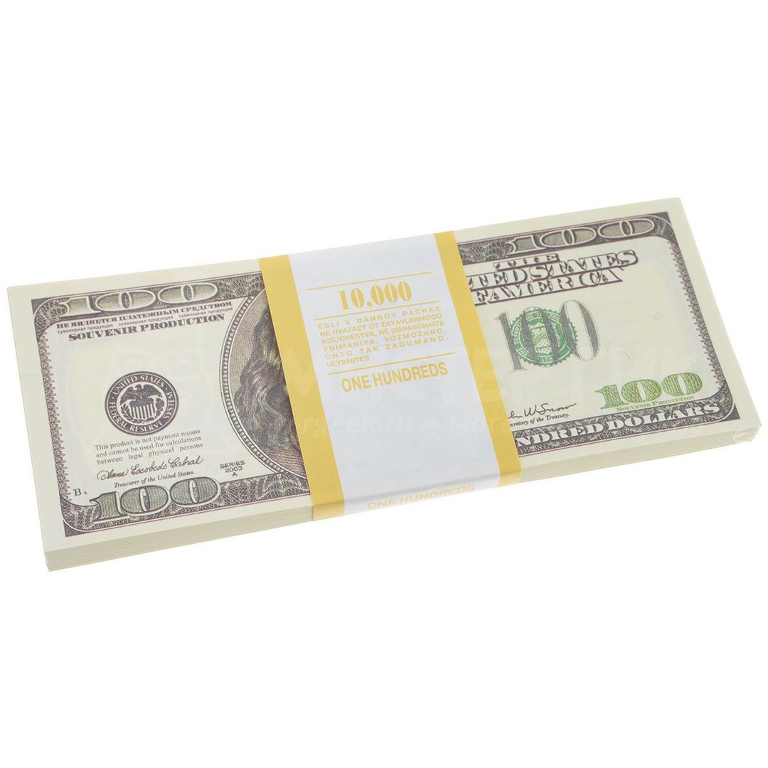 Блокнот Пачка 100$