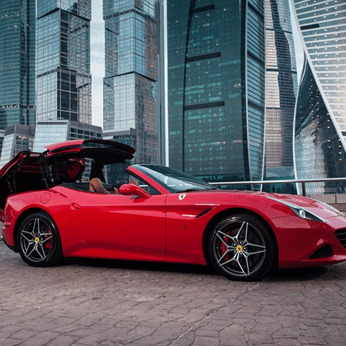 Поездка на Ferrari California МКАД (60 мин.)
