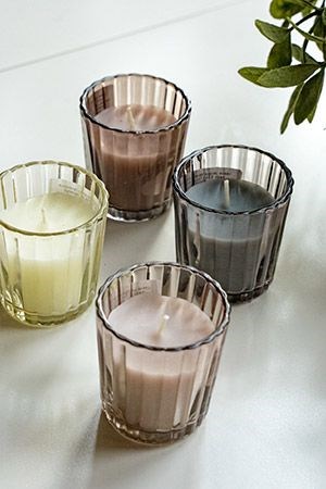 Свеча декоративная ОГОНЁК В РЮМОЧКЕ, 5.7х6 см