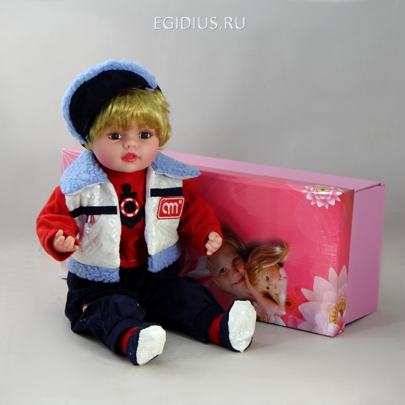 Декоративная виниловая кукла (высота 56 см)