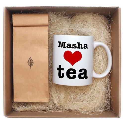 Именной чайный набор Love tea