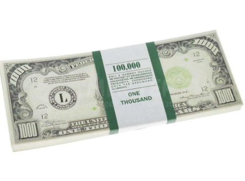 Пачка денег 1000$