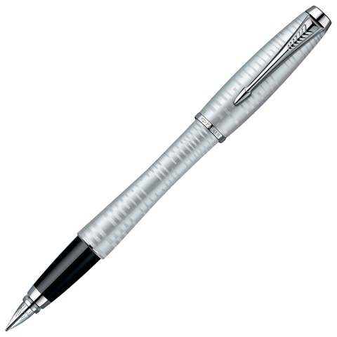 Перьевая ручка Parker Urban Premium Vacumatic Silver Blue