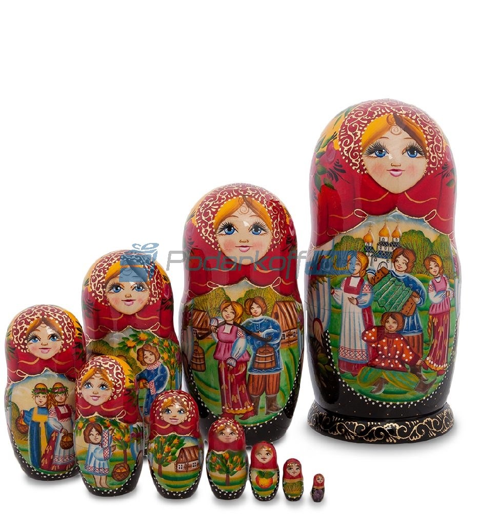 Матрешка на 10 мест Гуляние-лето