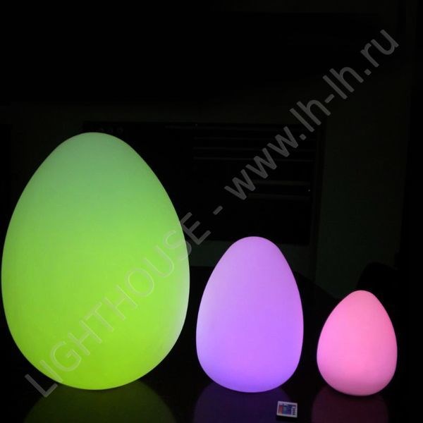 Светящееся LED яйцо Nor RGB Accum (под заказ)