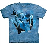 Футболка The Mountain 3D "Orca Collage "