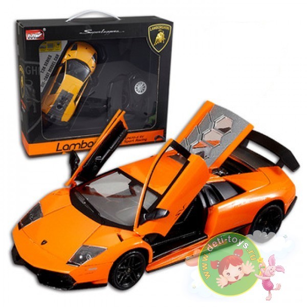 Радиоуправляемая желтая машинка Lamborghini Murcielago