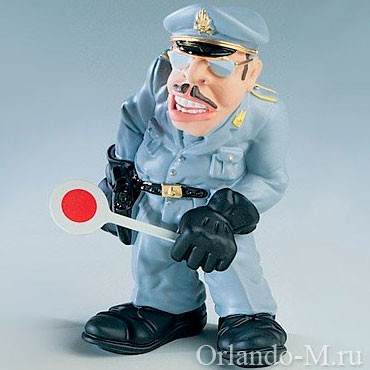 Фигурка Финансовая полиция
