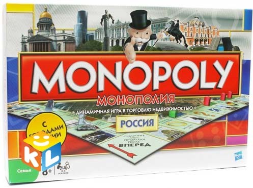 Настольная игра Монополия-Россия Hasbro