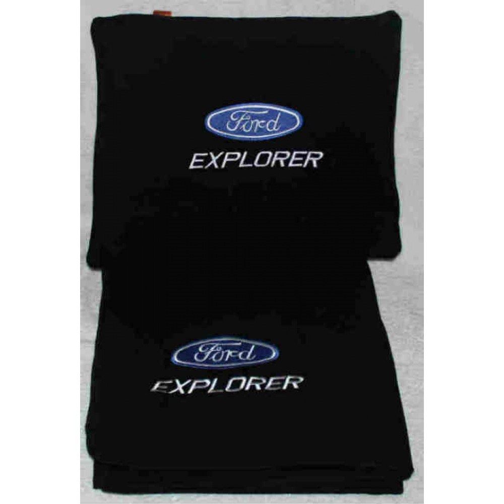Черный плед Ford Explorer