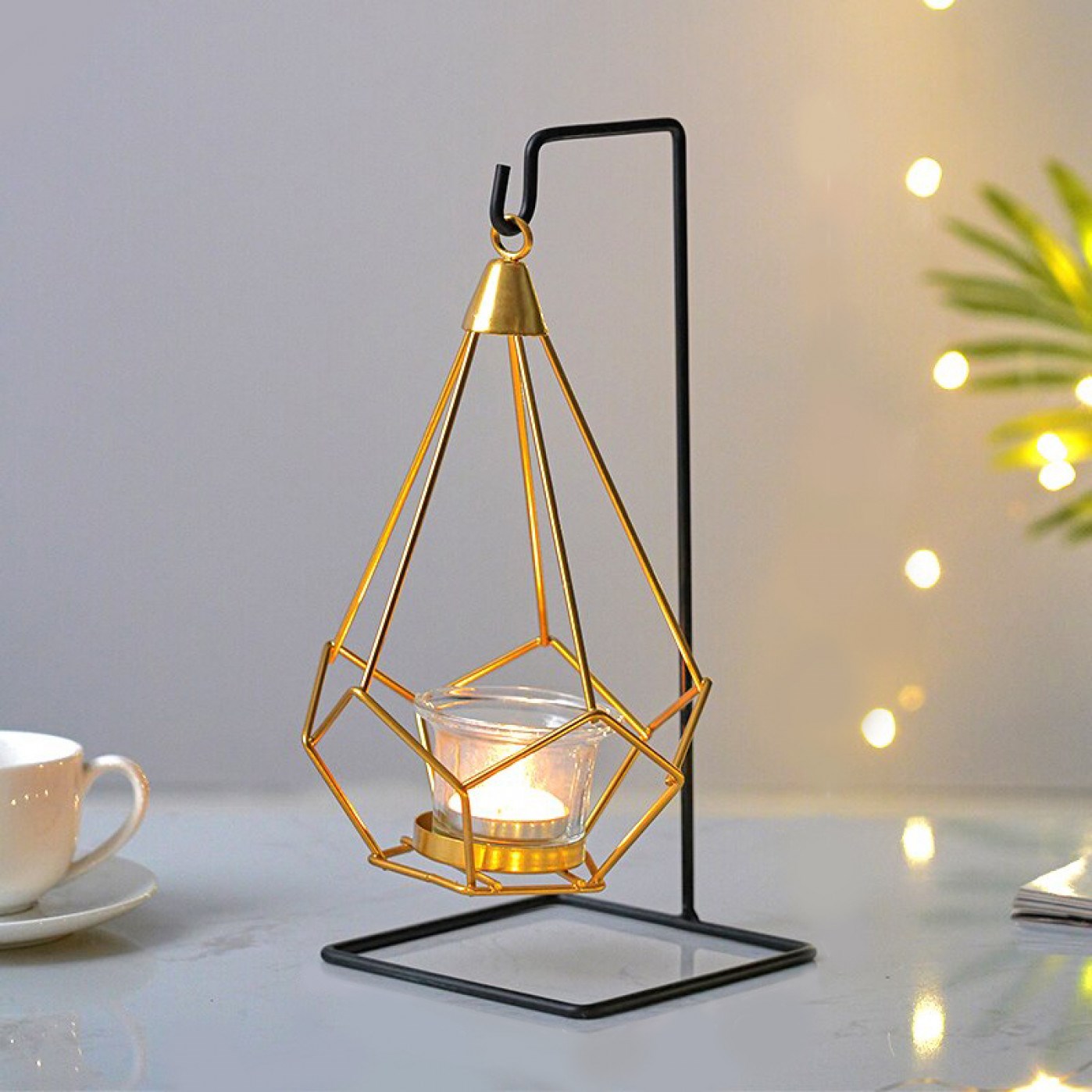 Подсвечник Geometria Gold