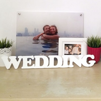 Декоративное слово Wedding