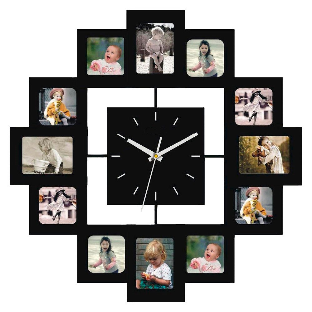 Часы с фоторамками Family
