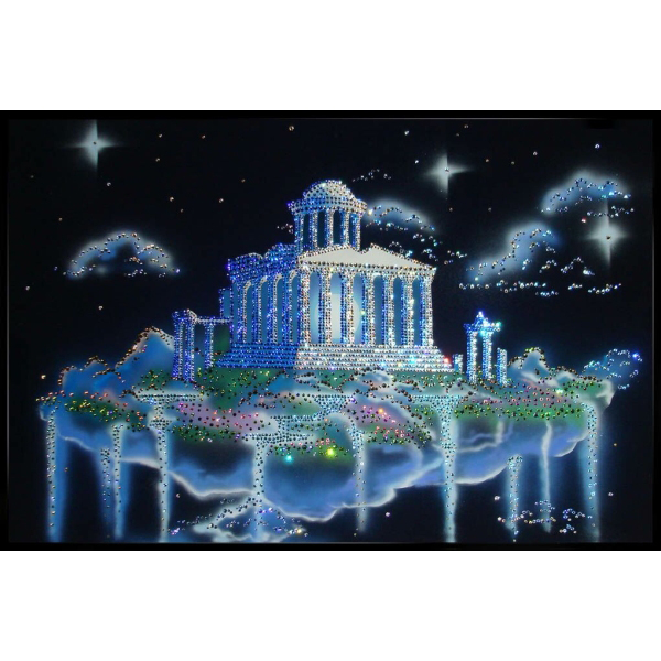 Картина из кристаллов 