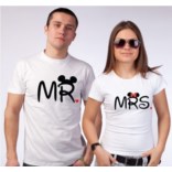 Футболки для мужа и жены Mr и Mrs