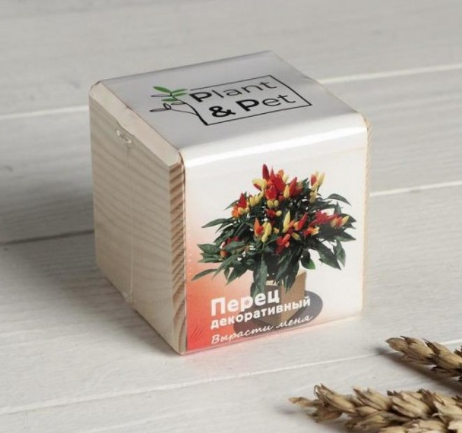 Набор для выращивания Plant Pet Перчик декоративный