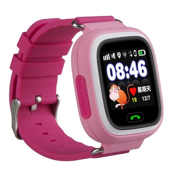 Smart Baby Watch G72 - умные детские часы с GPS, розовые
