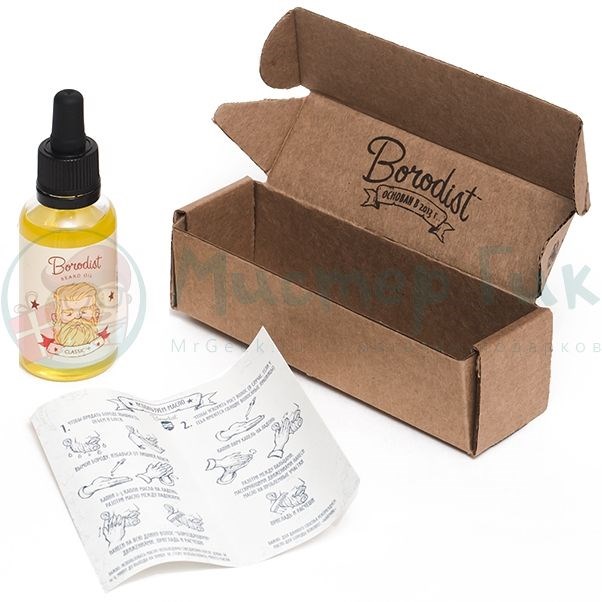 Масло для бороды Borodist Beard Oil Classic+