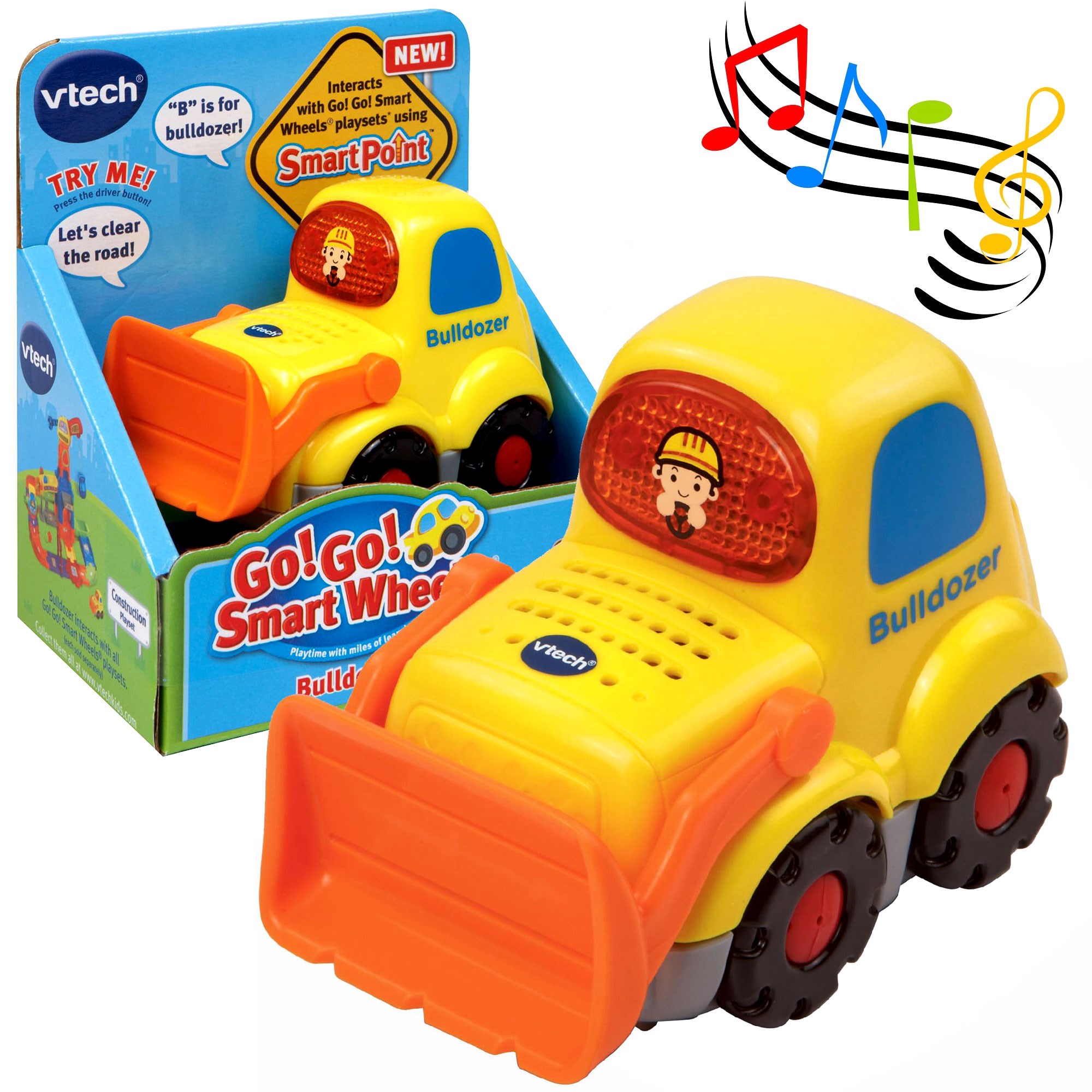 Развивающая игрушка Vtech «Бульдозер»