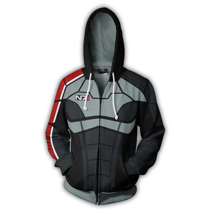 Толстовка N7 Mass Effect Шепарда