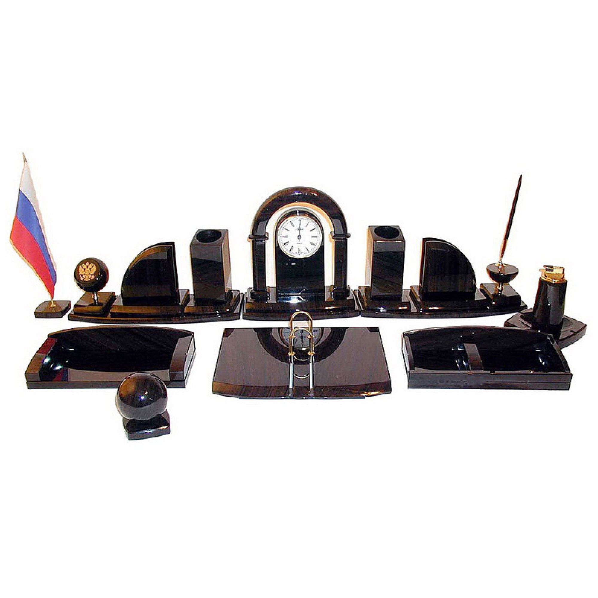 Набор из обсидиана