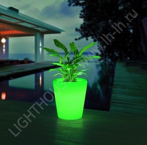 Светящееся LED кашпо Verin RGB Accum (под заказ)