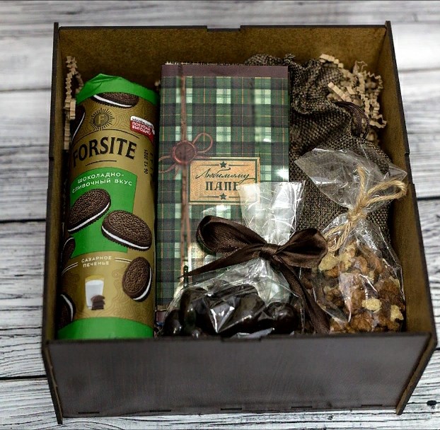 Подарочный бокс для папы Scottish green