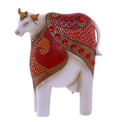Декоративная фигурка Коровка