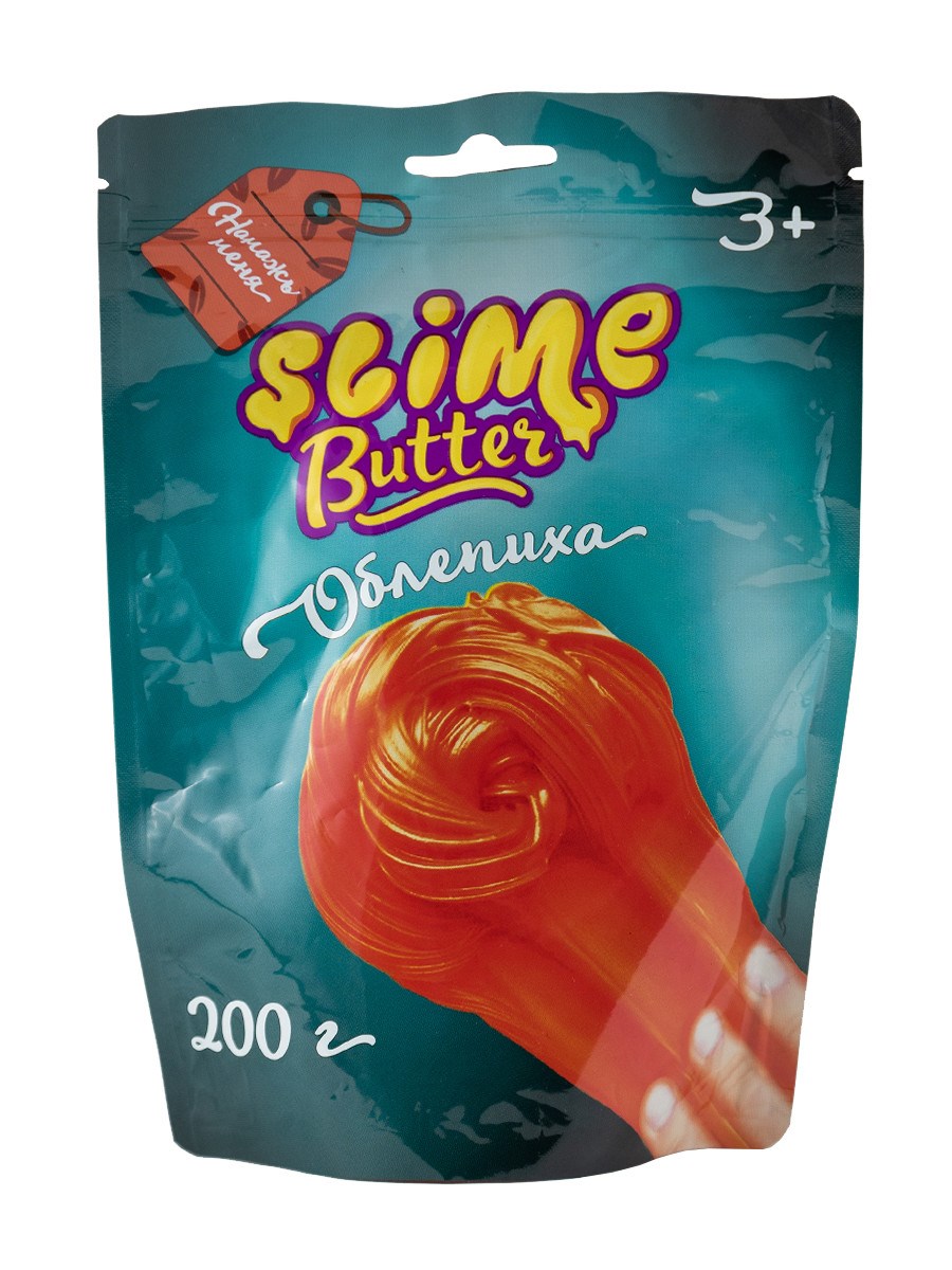 Slime Butter-slime (с ароматом облепихи)