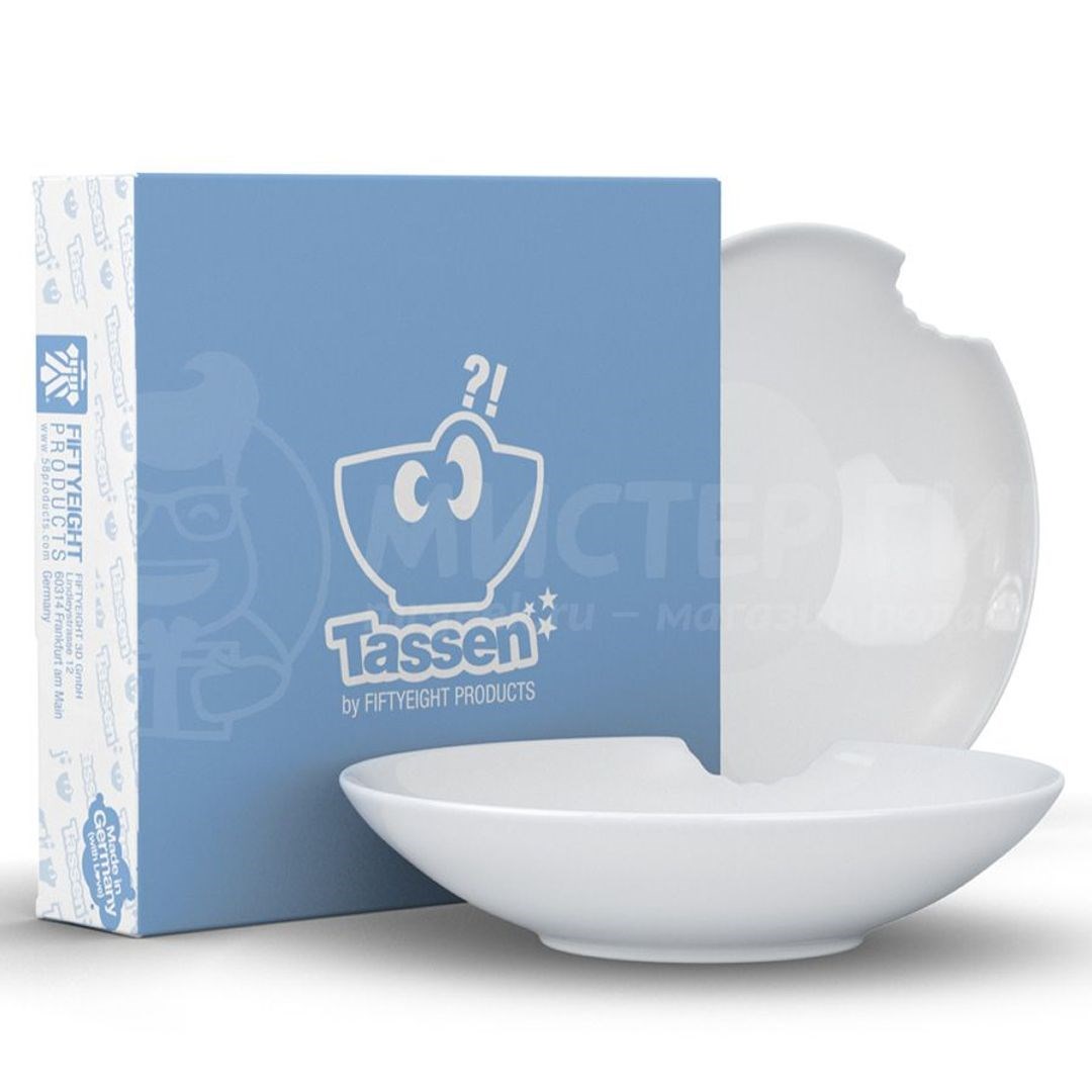 Набор глубоких тарелок Tassen With Bite