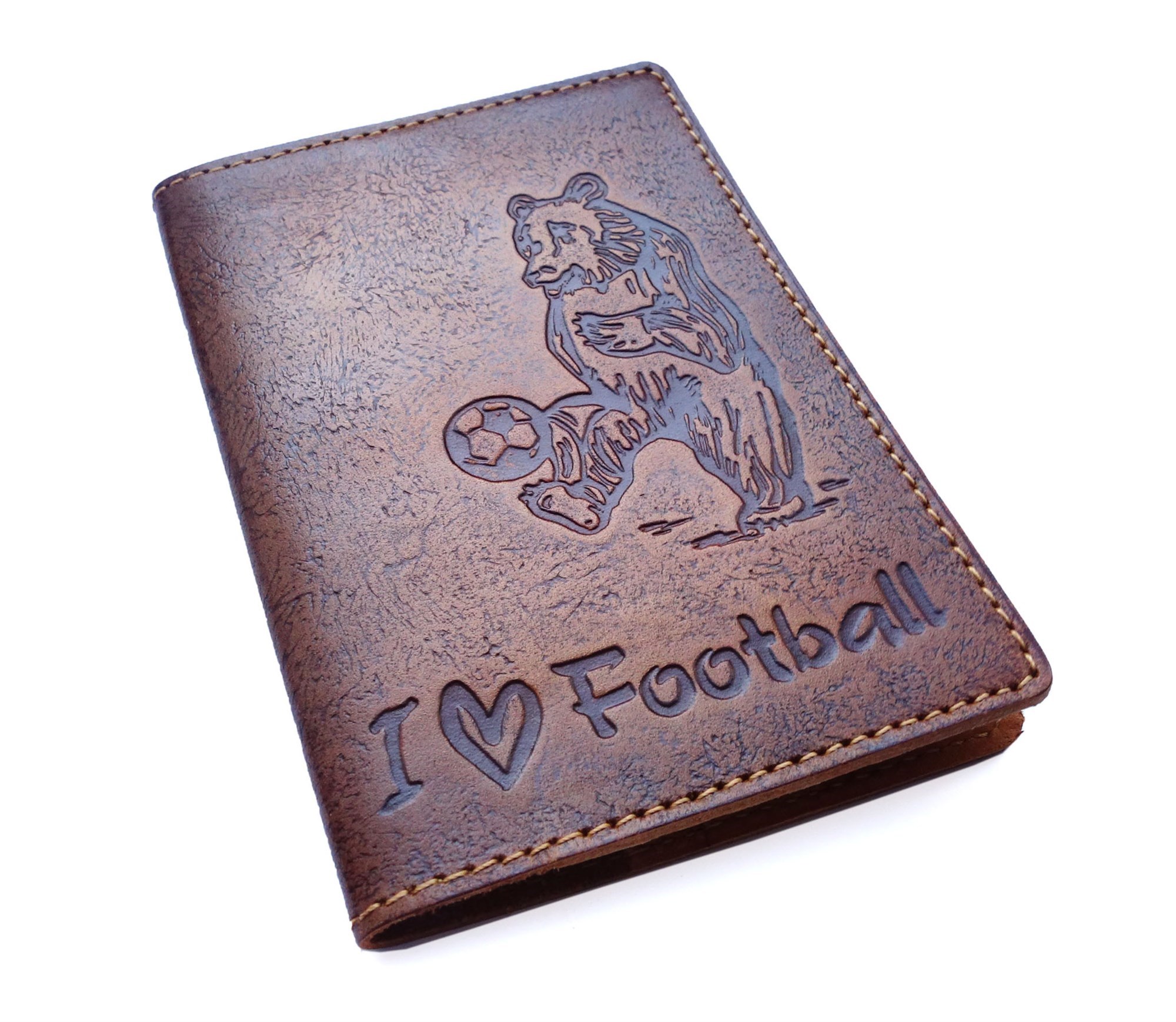 Обложка для паспорта I love football