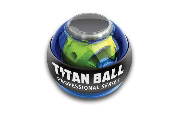 Кистевой тренажер Titan ball без счетчика и подсветки, синий