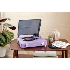 Проигрыватель винила в стиле ретро GPO STYLO II Lilac