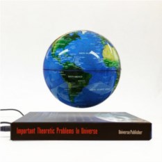 Левитирующий глобус на книге