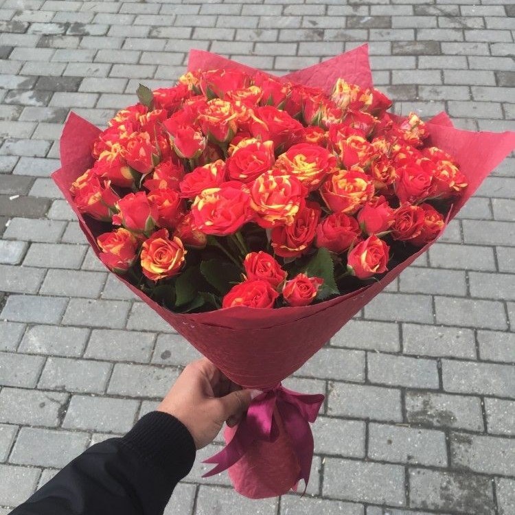 Букет Fashion Flowers Red birthday