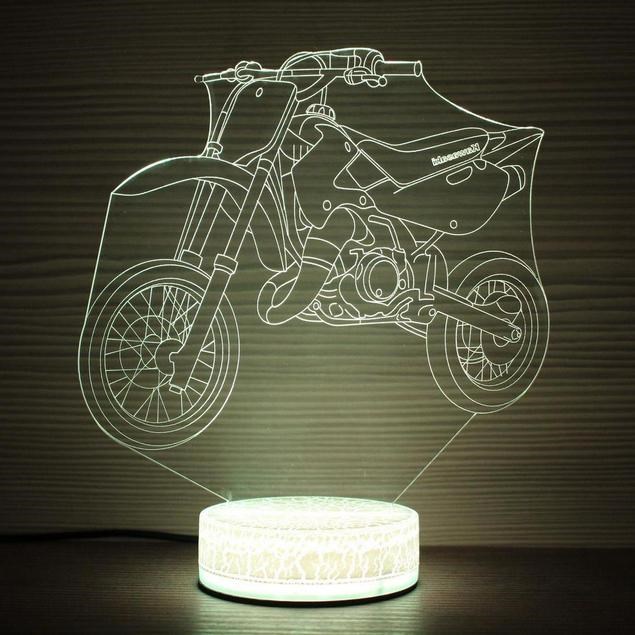 3D Ночник Мотоцикл Kawasaki