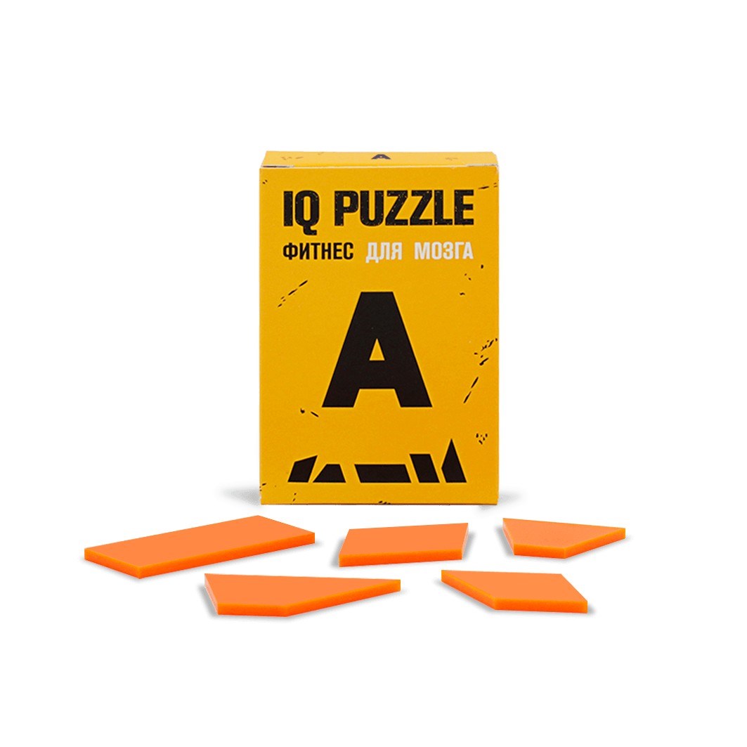 IQ PUZZLE Буква А (5 деталей)