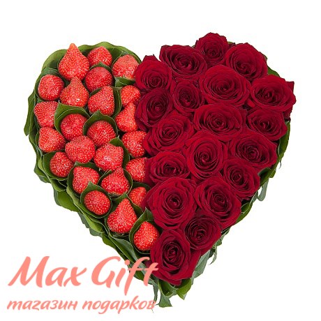 Фруктовая композиция Сердце Гран-при