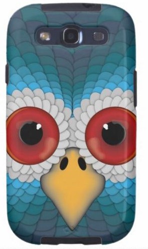 Пластиковая 3D накладка для Samsung S3 i9300