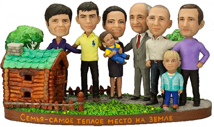 Семейный подарок Семья - самое тёплое место на земле