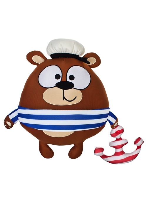 Мягкая игрушка Мишка-моряк