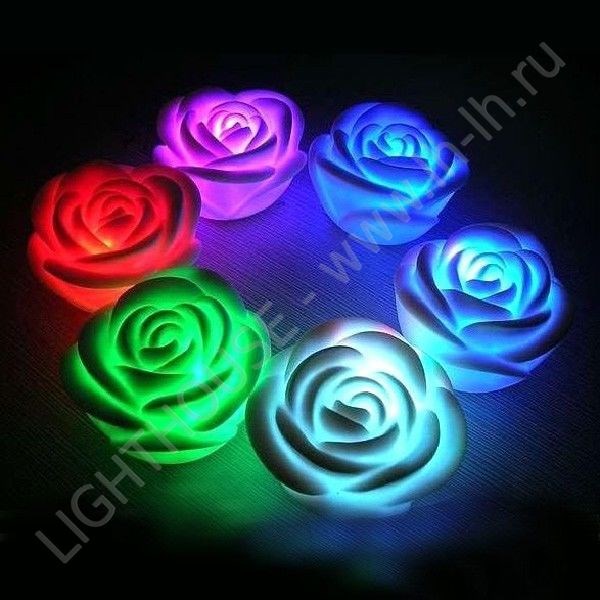 Светящейся LED цветок Trua RGB Accum