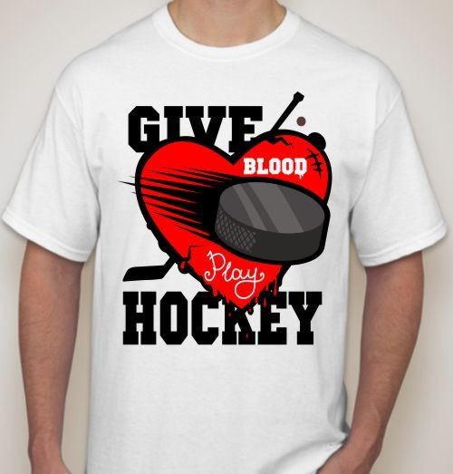 Мужская футболка Give hockey