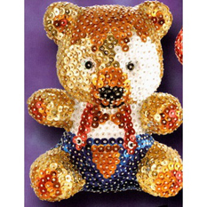 p С помощью набора для создания объемной фигуры  "Мишка " Ваш малыш без труда сможет создать великолепную поделку в...