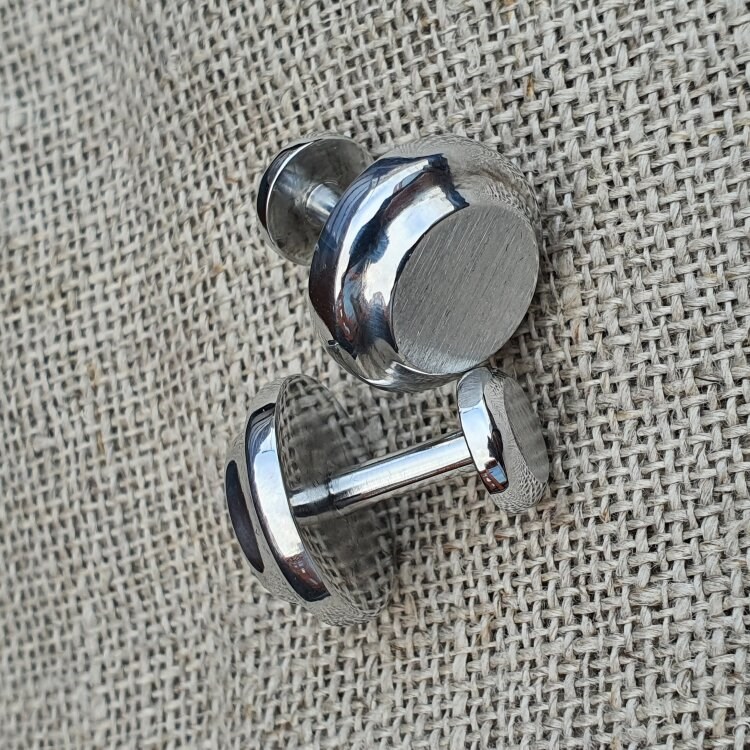 Запонки «Aluminum Accessoires АЛ-20/009» с гравировкой
