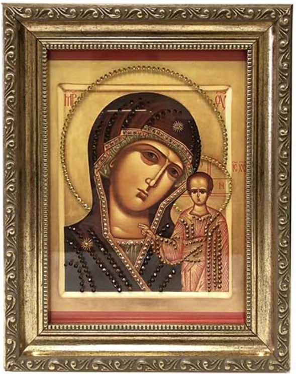Большая икона Божией матери Казанская