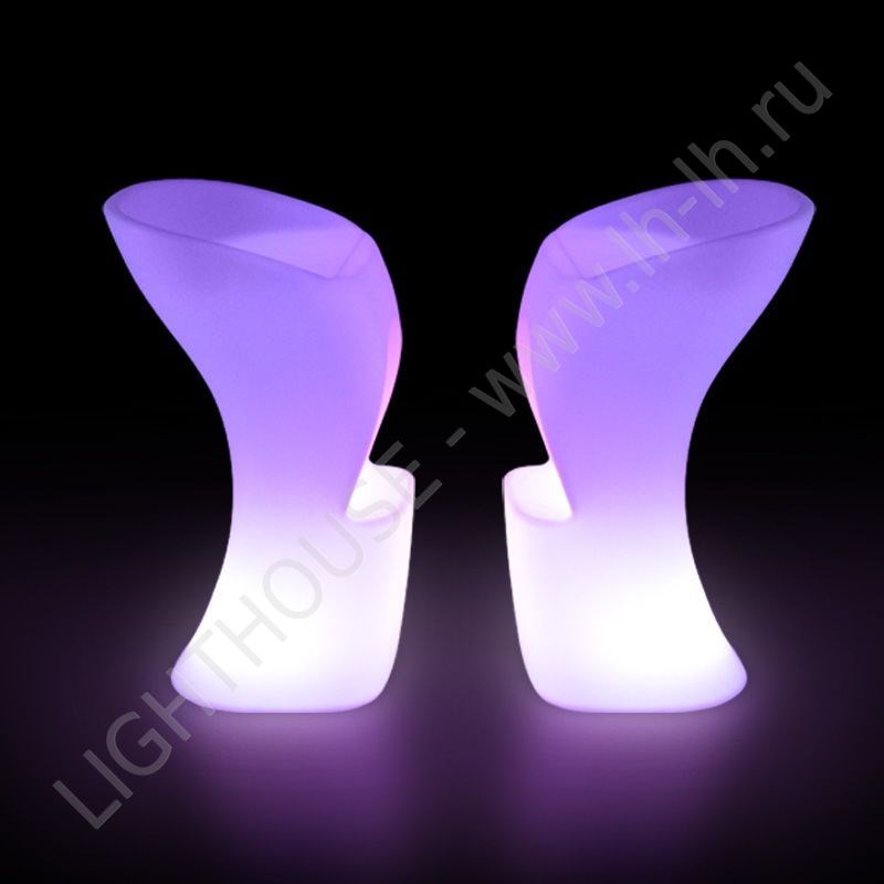 Светящийся LED барный стул Auchel RGB Accum (под заказ)