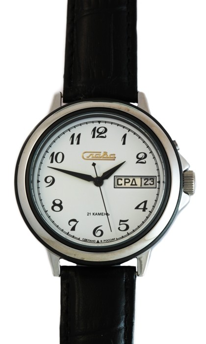 Наручные мужские механические часы Слава 3451094/300-2428