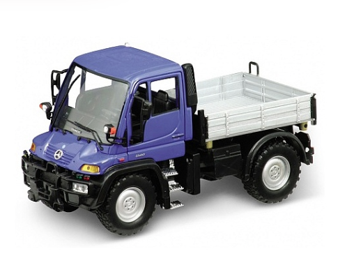 Модель машины 1:32 Mercedes-Benz Unimog U400 с кузовом