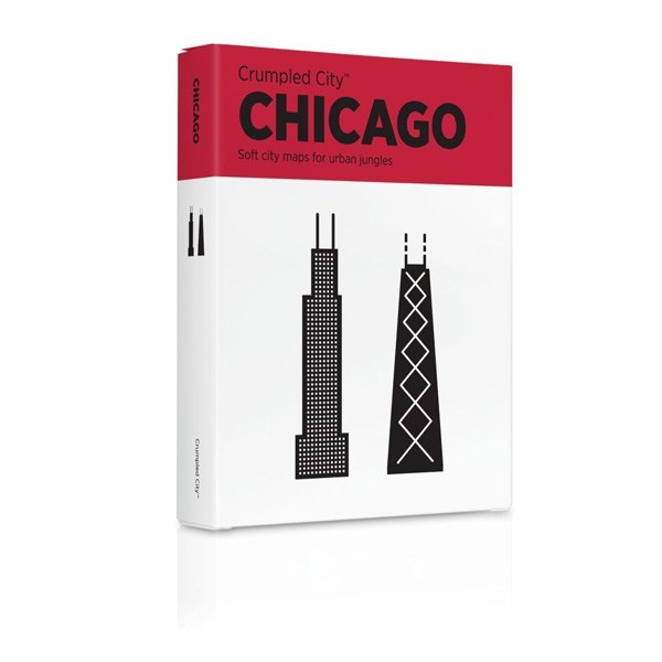 Мятая карта Чикаго (Chicago)